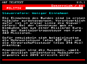 Steuerreform Negativbilanz