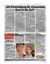 Unbequeme Ärzte