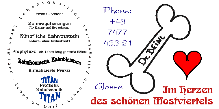 Hauptgrafik mit diversen Logos und Links