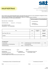 Kaufvertrag Vorderseite klein